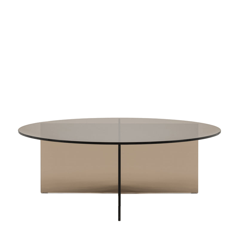 Parioli Glass Charcoal Coffee Table from SSS Home Needs - Living room furniture Ireland
