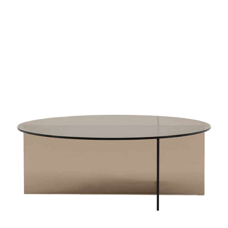 Parioli Glass Charcoal Coffee Table from SSS Home Needs - Living room furniture Ireland