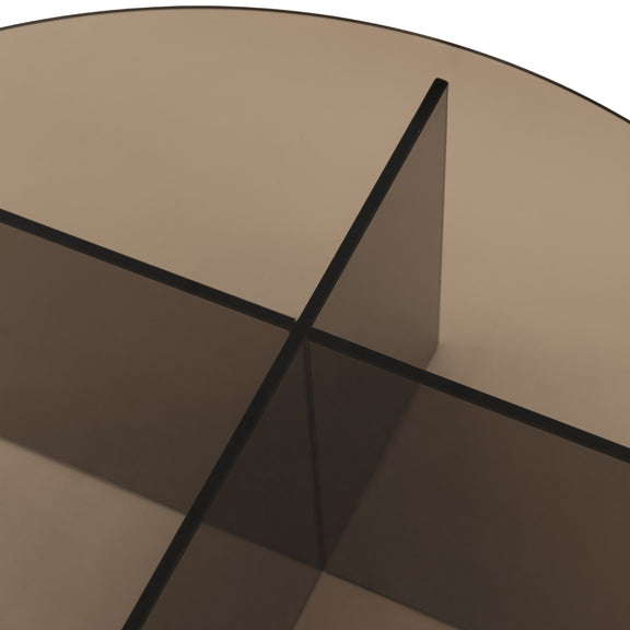 Parioli Glass Charcoal Coffee Table from SSS Home Needs - Living room furniture Ireland