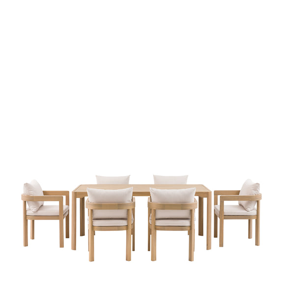 Madeira 6 Seater Dining Set from SSS Home Needs - Outdoor dining furniture Ireland