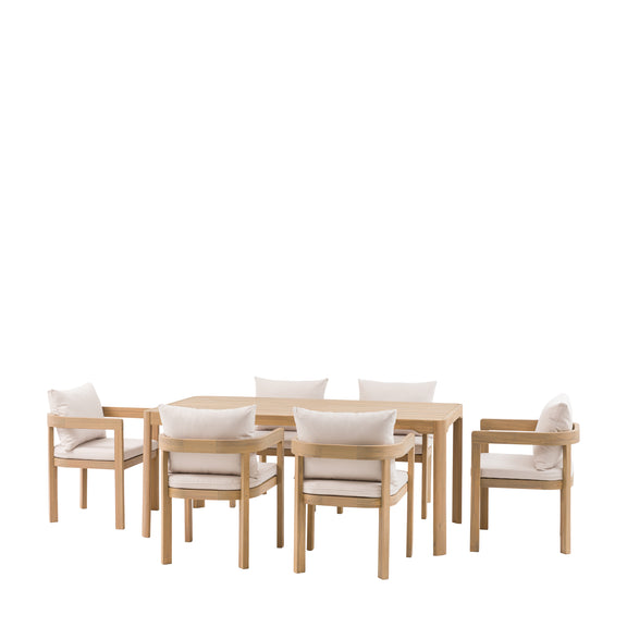 Madeira 6 Seater Dining Set from SSS Home Needs - Outdoor dining furniture Ireland
