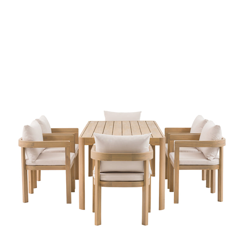 Madeira 6 Seater Dining Set from SSS Home Needs - Outdoor dining furniture Ireland