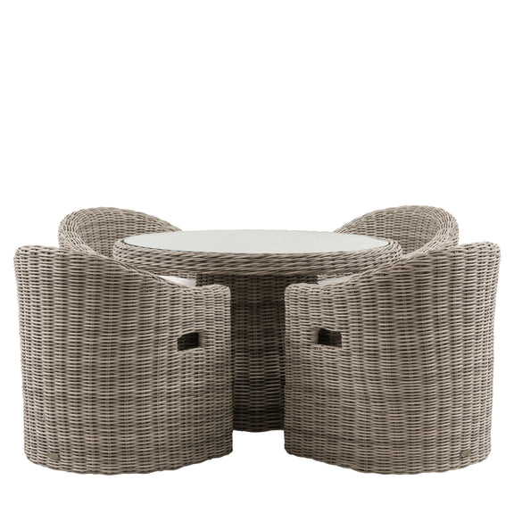 Ragusa 4 Seater Dining Set from SSS Home Needs - Outdoor dining furniture Ireland
