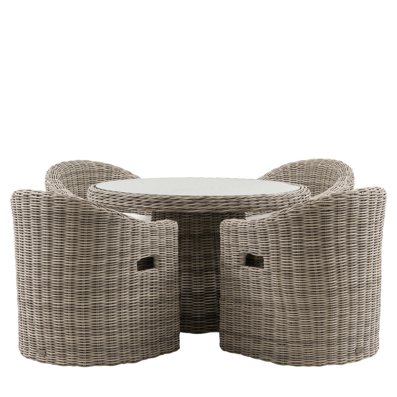Ragusa 4 Seater Dining Set from SSS Home Needs - Outdoor dining furniture Ireland