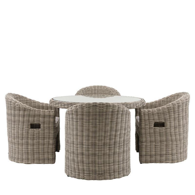 Ragusa 4 Seater Dining Set from SSS Home Needs - Outdoor dining furniture Ireland