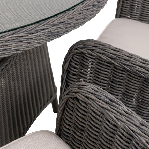 Ascot 6 Seater Round Dining Set from SSS Home Needs - Outdoor dining furniture Ireland