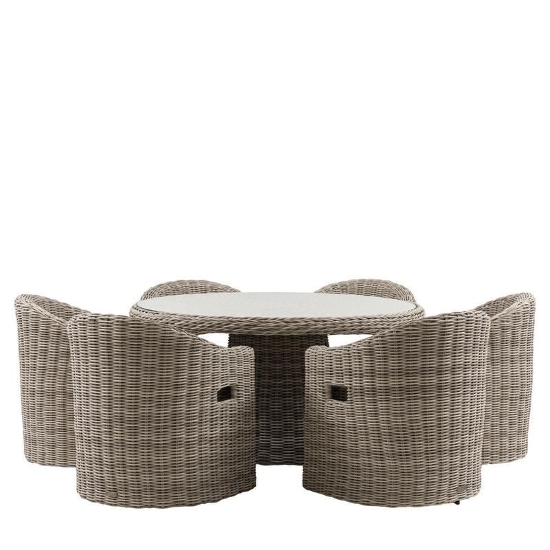 Ragusa 6 Seater Dining Set from SSS Home Needs - Outdoor dining furniture Ireland
