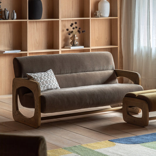 Marco Verona Sepia 3 Seater Sofa from SSS Home Needs - Living room sofa Ireland