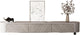 & Beige Curved Edges Stylish TV Unit – Custom Made Living Room Media Console