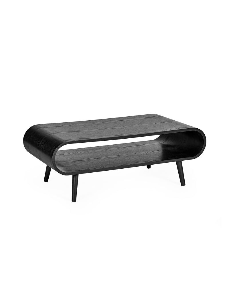 Apollo Black Ash 100cm Rectangular Coffee Table – alternate view