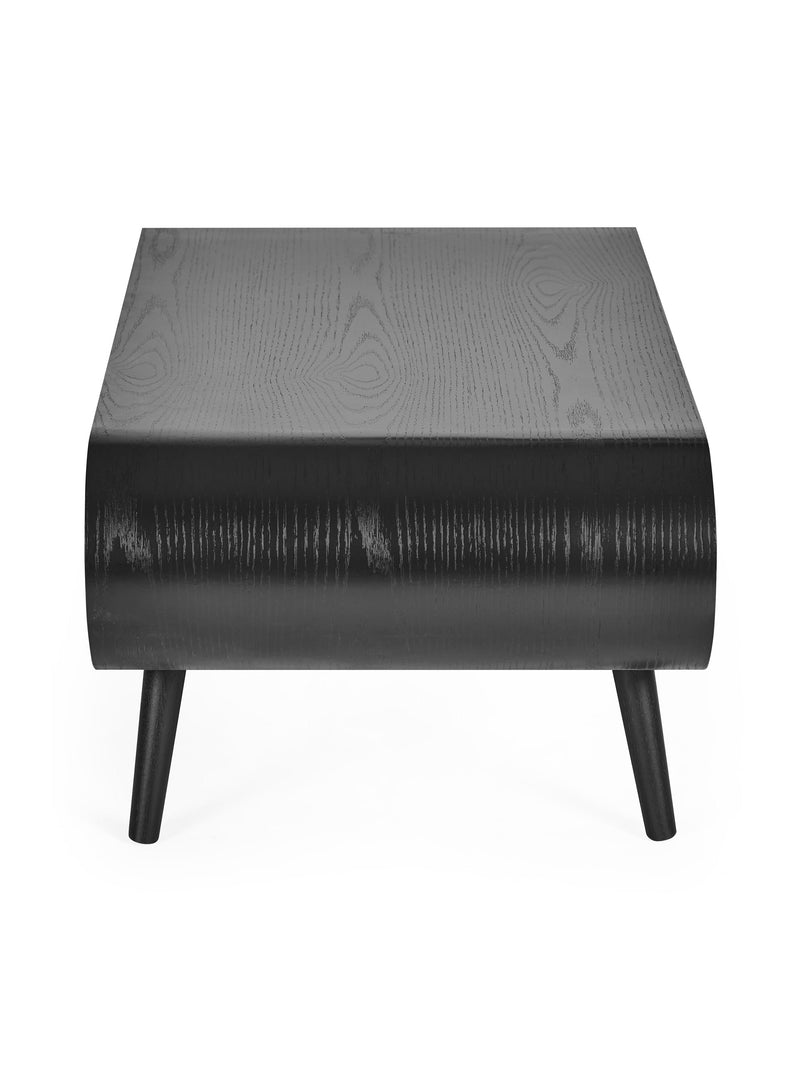 Apollo Black Ash 100cm Rectangular Coffee Table – alternate view