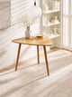 Athena Triangular 2–3 Seater Dining Table – Colour Options – Light Oak Effect – main view