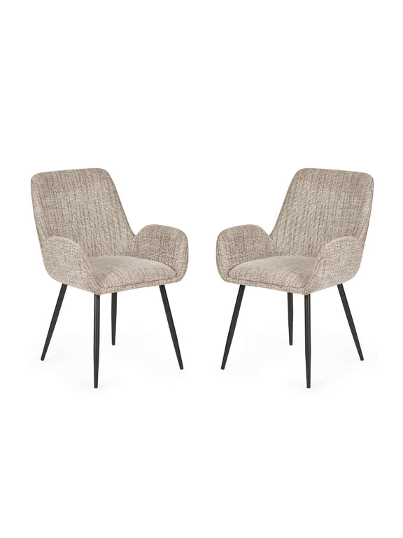 Barley Cookies & Cream Dining Chairs – Set of 2 – alternate view
