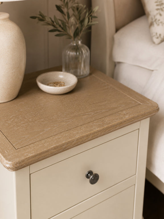 Camille bedside table close-up detail
