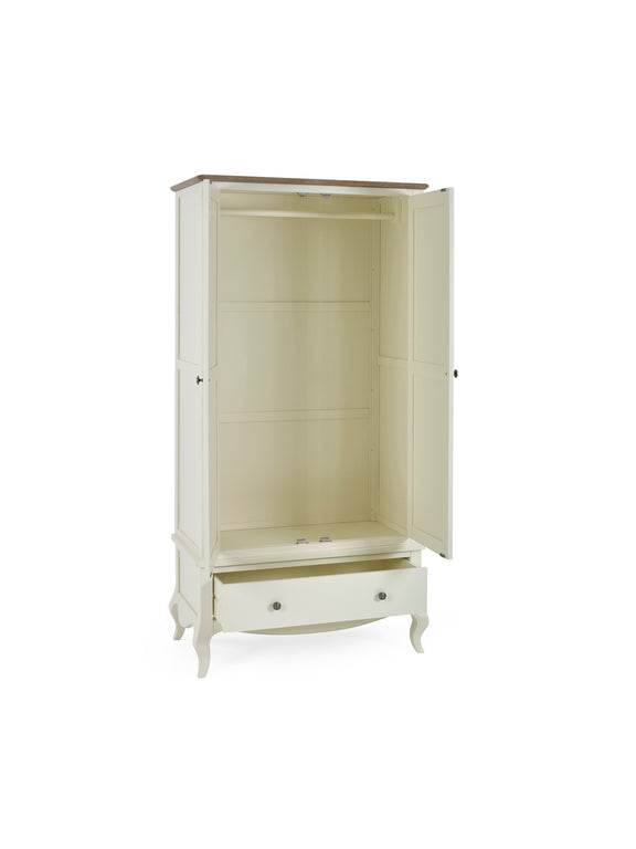 Camille wardrobe storage detail