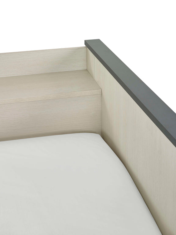 Celeste Nordic Wood Midsleeper Bed with 4 Drawers – alternate view