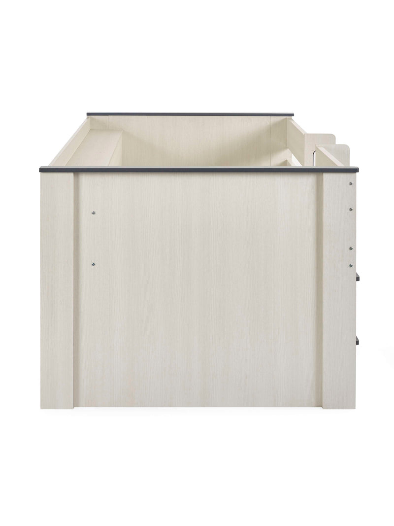 Celeste Nordic Wood Midsleeper Bed with 4 Drawers – alternate view