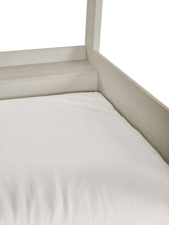 Celeste Nordic Wood Bunk Bed with 2 Drawers – alternate view