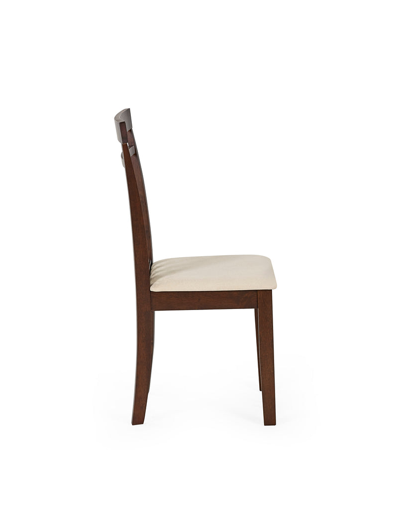 Coast Dining Chair (Set of 2) – Colour Options – Walnut Effect – alternate view