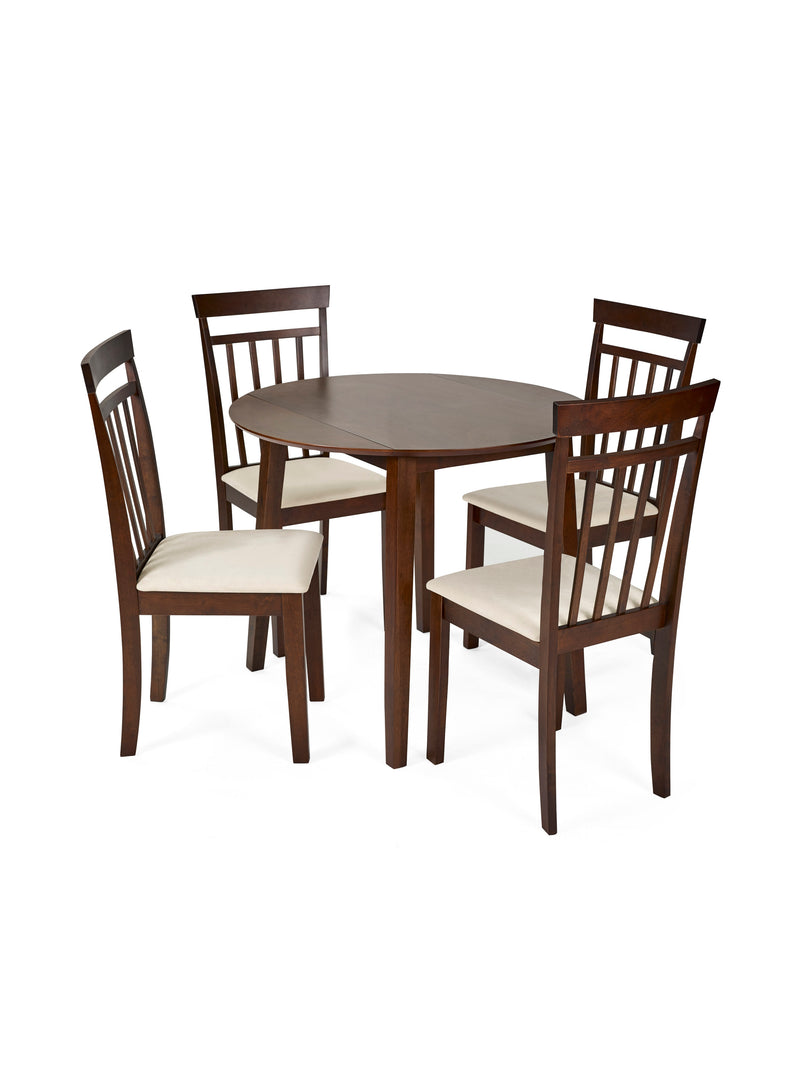 Coast Dining Chair (Set of 2) – Colour Options – Walnut Effect – alternate view