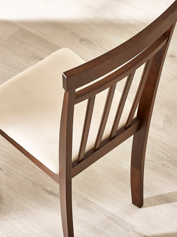 Coast Dining Chair (Set of 2) – Colour Options – Walnut Effect – alternate view