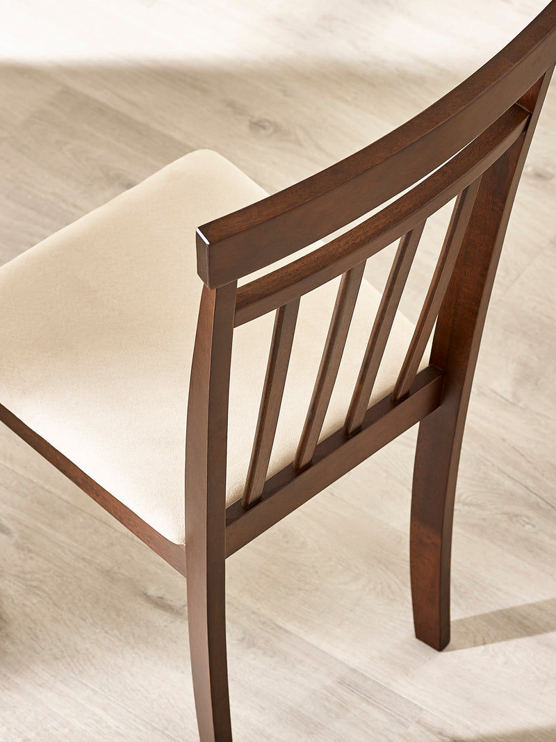 Coast Dining Chair (Set of 2) – Colour Options – Walnut Effect – alternate view