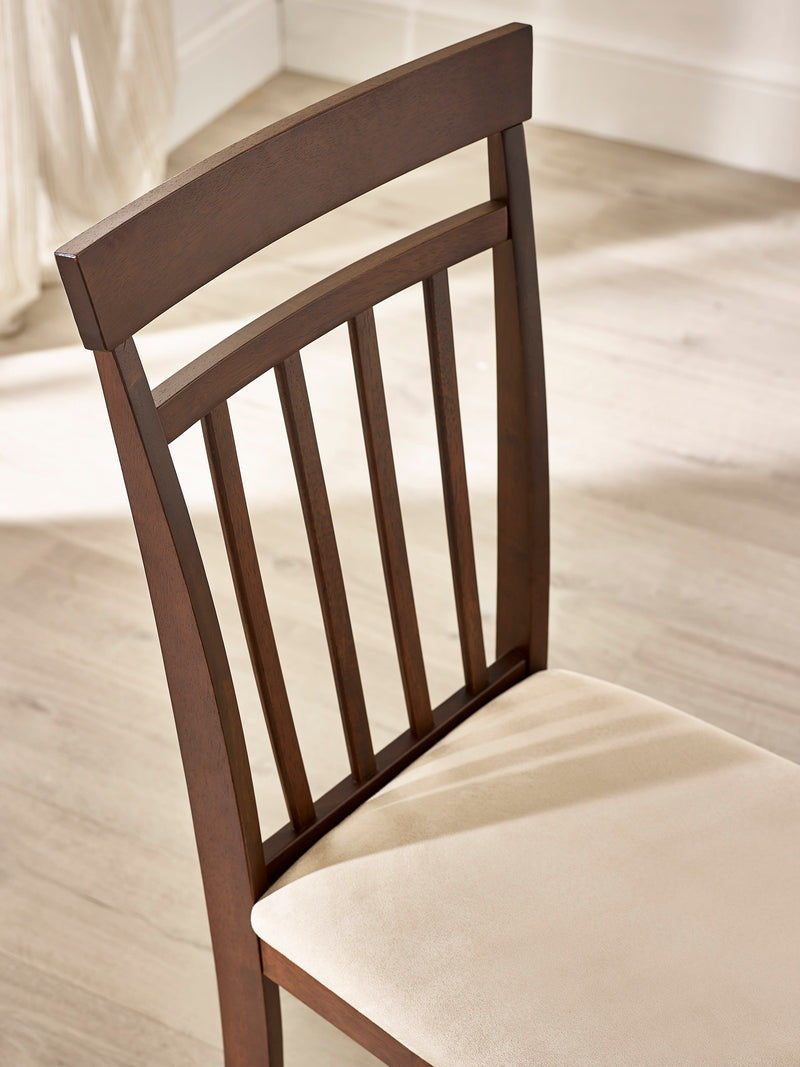 Coast Dining Chair (Set of 2) – Colour Options – Walnut Effect – alternate view