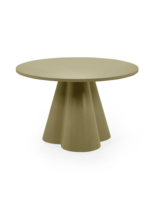 Fable 120cm Sage Green Round Dining Table – 4 Seater – alternate view