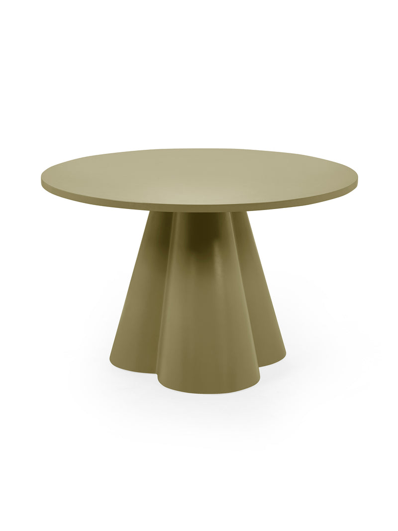 Fable 120cm Sage Green Round Dining Table – 4 Seater – alternate view