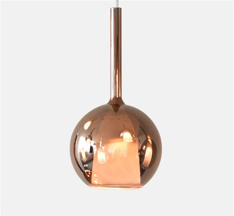 Designer glass pendant light living room