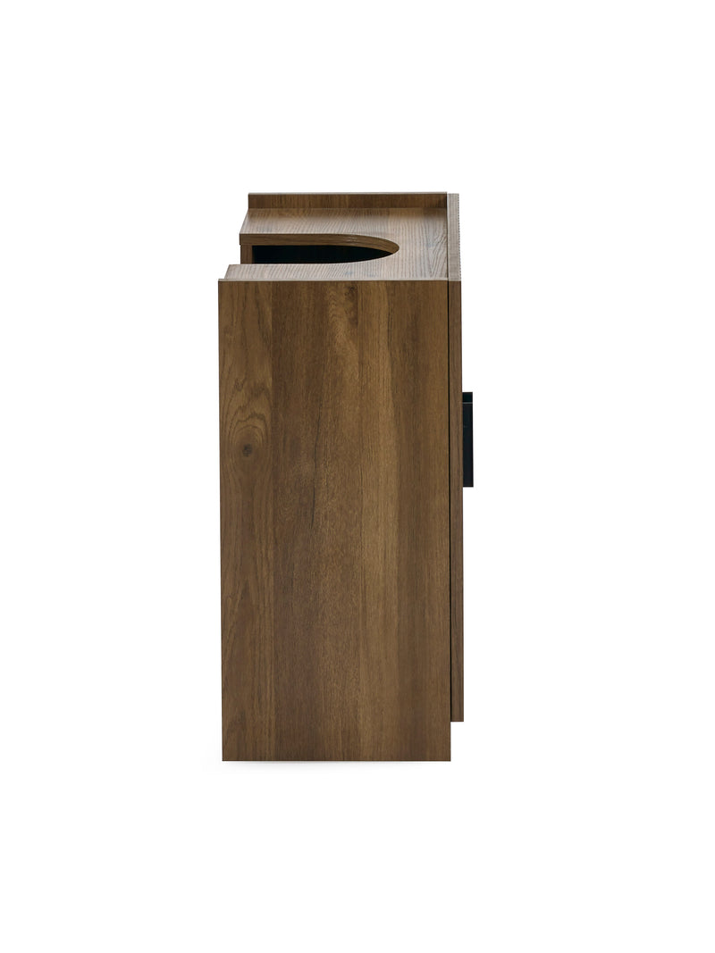 Hampshire Walnut Effect Under Sink Bathroom Storage Unit – alternate view