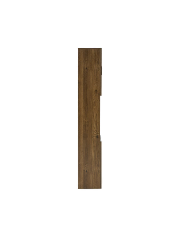 Hampshire Walnut Effect Tall Bathroom Storage Cabinet – alternate view