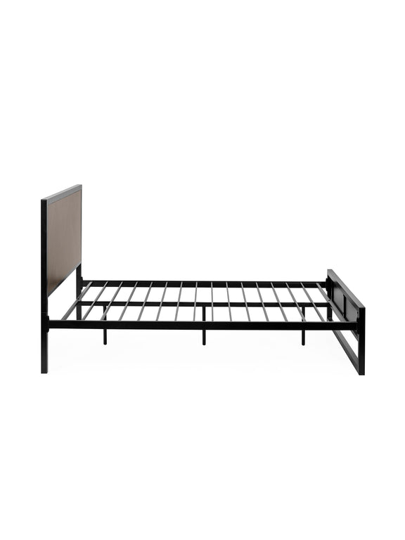 Harrison Dark Oak Herringbone Effect Bed – Double/King – Double – alternate view