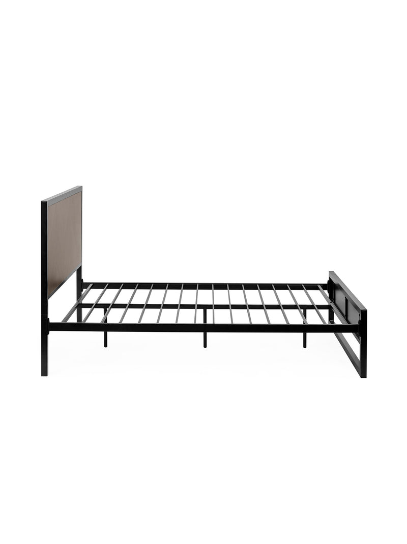 Harrison Dark Oak Herringbone Effect Bed – Double/King – King – alternate view