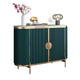 Italian Modern Design Dining Room Buffet Sideboard Home Furniture Wooden Luxury Marble Top Living Room Sideboard Cabinet