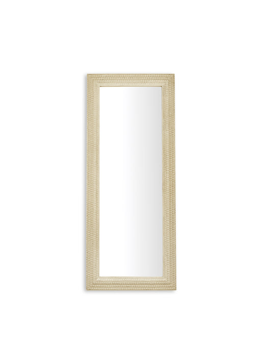 Alanis 170cm White Full-Length Leaning Mirror – alternate view