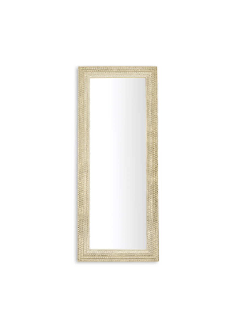 Alanis 170cm White Full-Length Leaning Mirror – alternate view