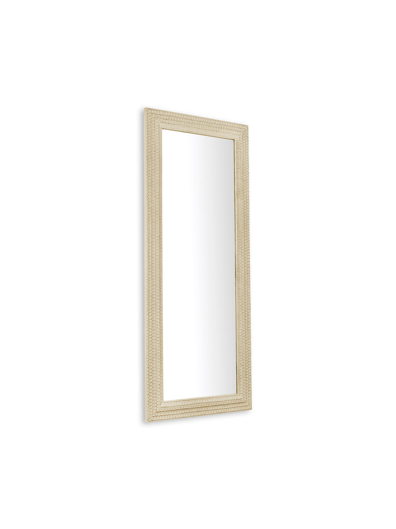 Alanis 170cm White Full-Length Leaning Mirror – alternate view