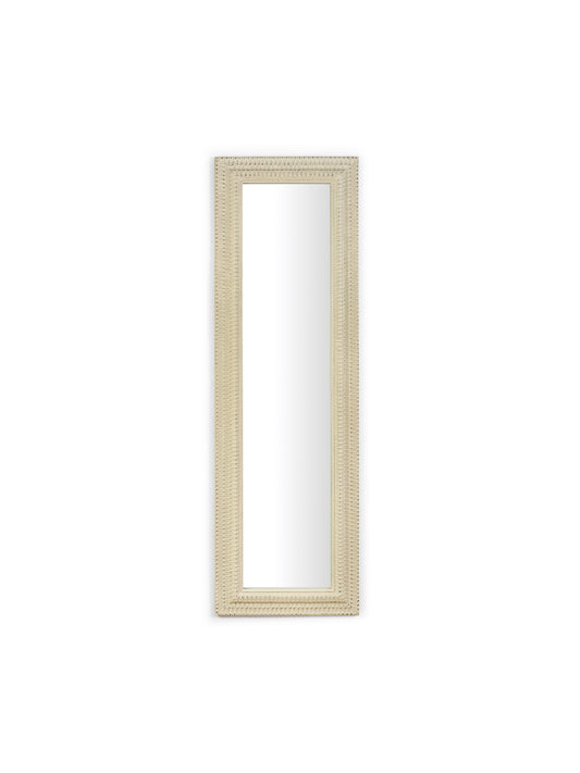 Alanis 130cm White Rectangular Wall Mirror – alternate view