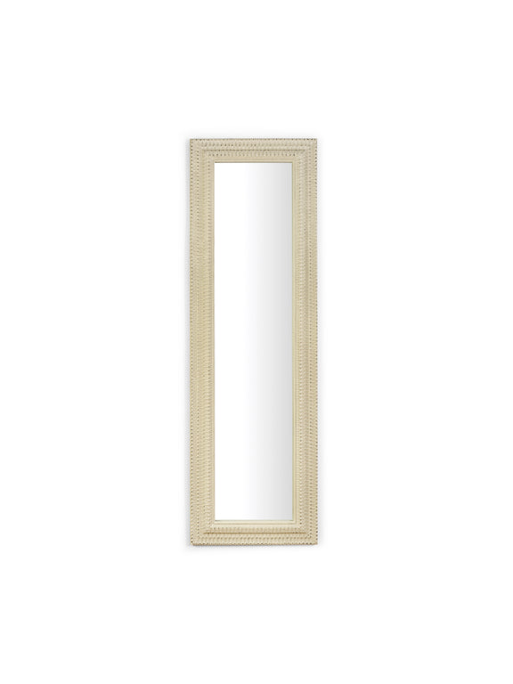 Alanis 130cm White Rectangular Wall Mirror – alternate view