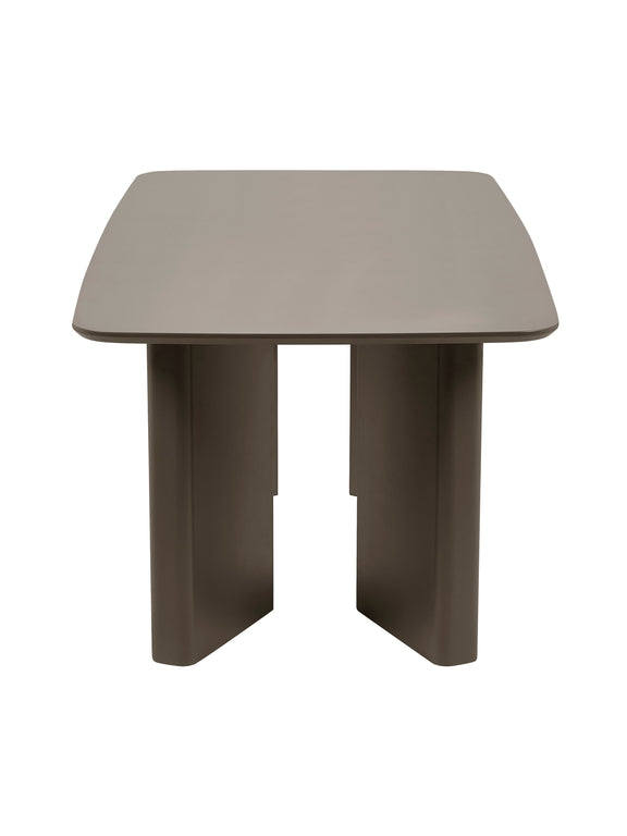 Moro 200cm Chocolate Brown Dining Table – 4–6 Seater – alternate view