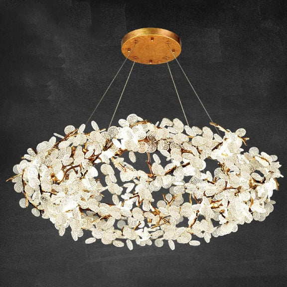Designer branch chandelier for dining room