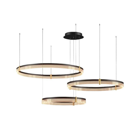 modern led ring pendant ceiling light