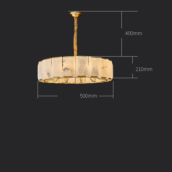 Modern vintage crystal ceiling light with gold finish