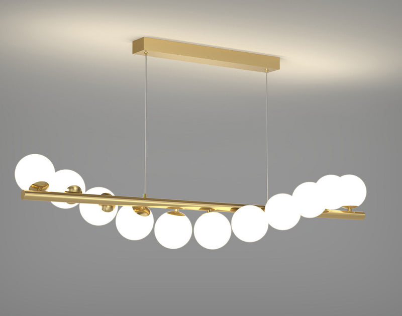 Nordic magic bean chandelier dining table