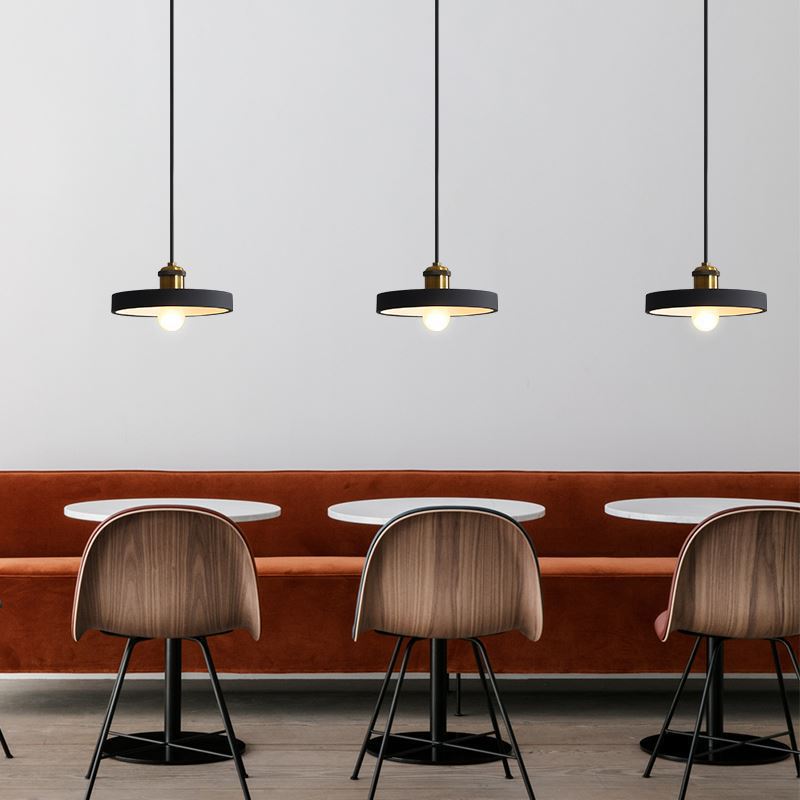 Cement style pendant lamp for dining table lighting