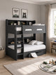 Orion Anthracite Bunk Bed with Storage – detail view