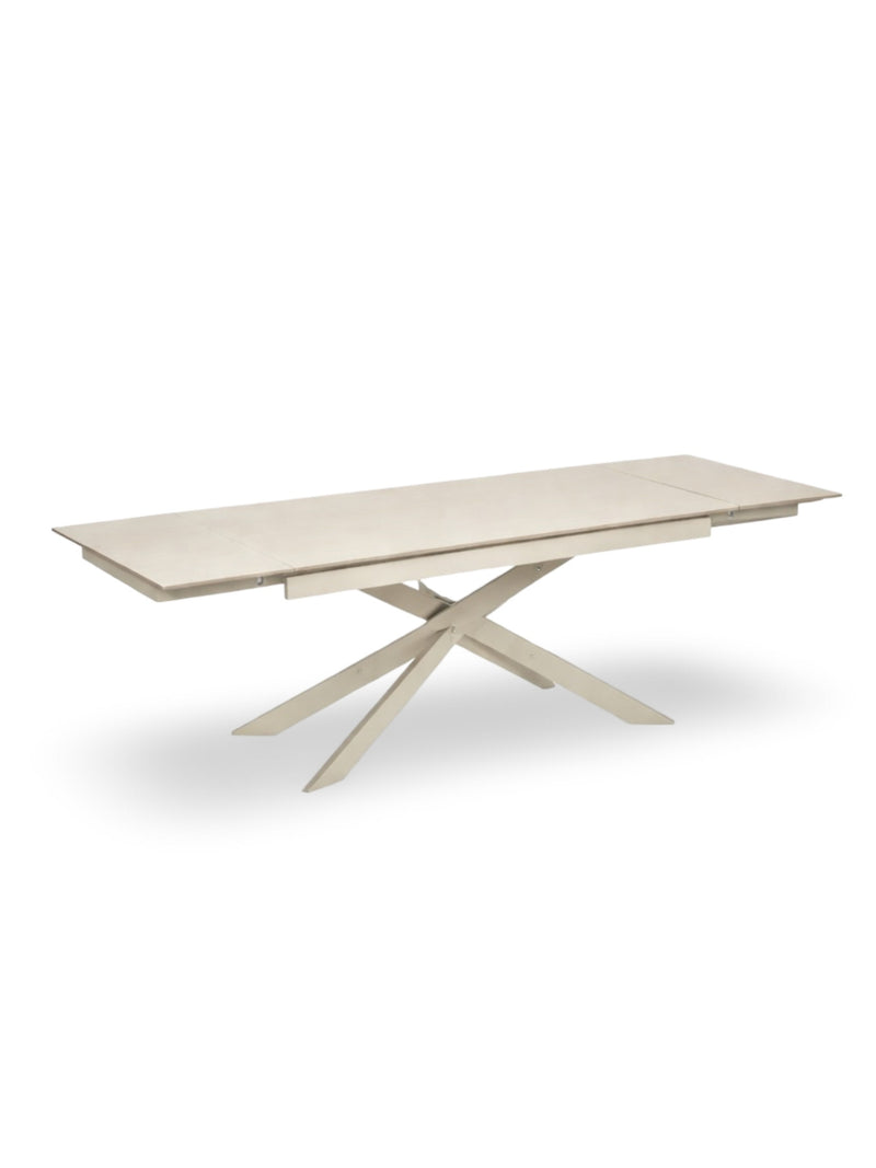 Osaka Stone Effect 160–200cm Rectangular Extending 6–8 Seater Dining Table – alternate view
