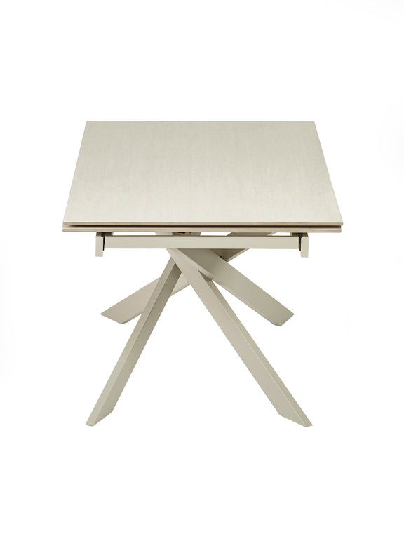 Osaka Stone Effect 160–200cm Rectangular Extending 6–8 Seater Dining Table – alternate view