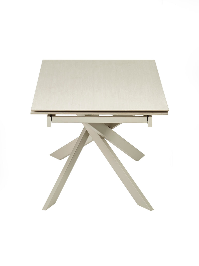 Osaka Stone Effect 160–200cm Rectangular Extending 6–8 Seater Dining Table – alternate view